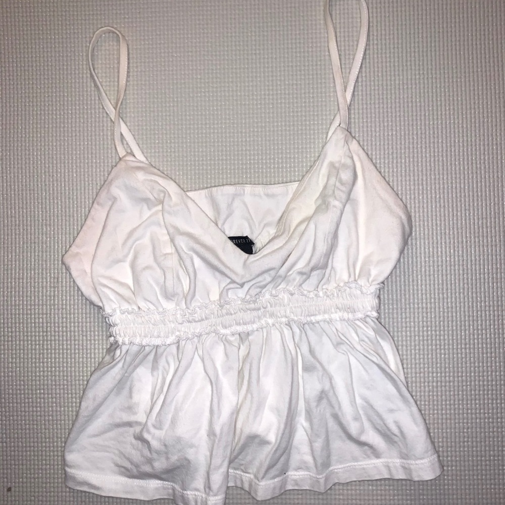 Forever 21 white tank top